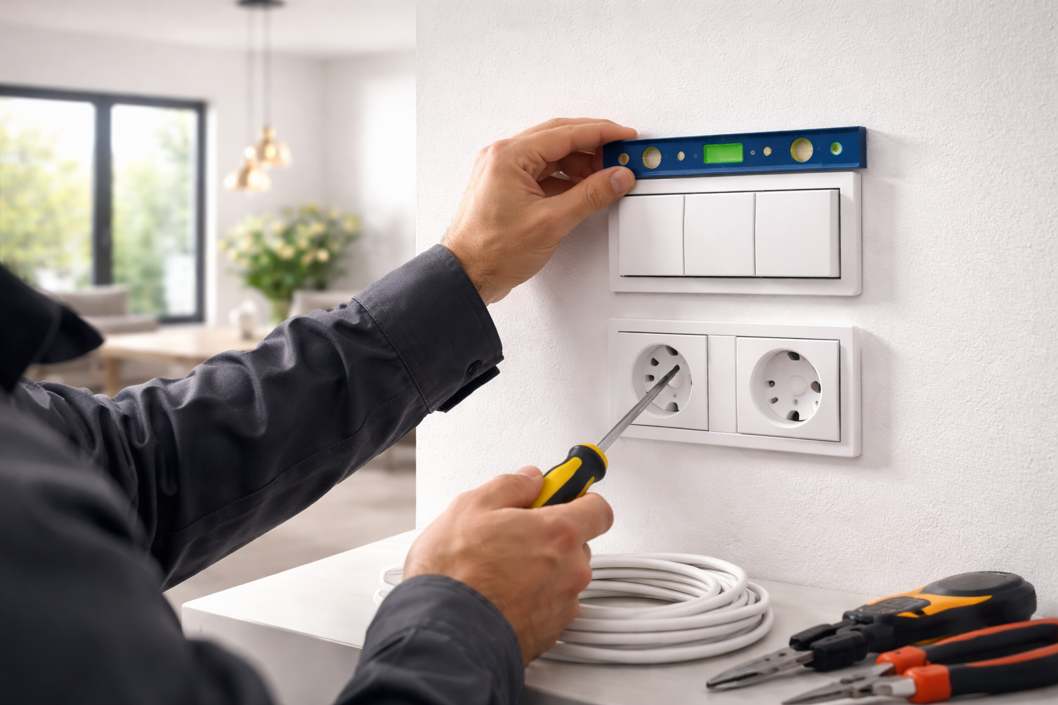 Einfamilienhaus Neuinstallation